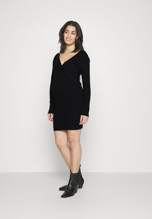 Even&Odd Maternity Vabalt langev kleit - black