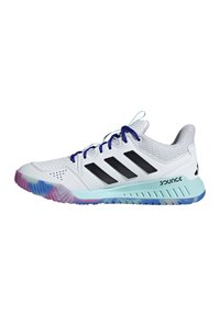 adidas Performance COURT FLIGHT - Zapatillas - weissschwarz