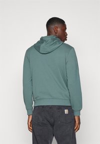 HUGO DAPLE - Felpa con zip - dark green