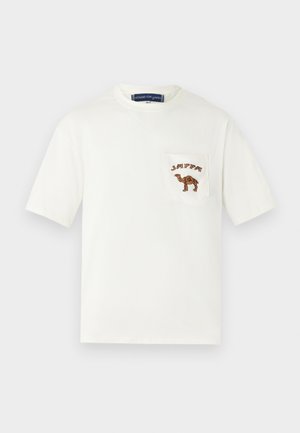 HOUSE OF JAFFA POCKETED UNISEX - T-shirt imprimé - off white