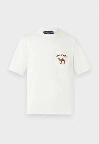 HOUSE OF JAFFA POCKETED UNISEX - T-shirt imprimé - off white