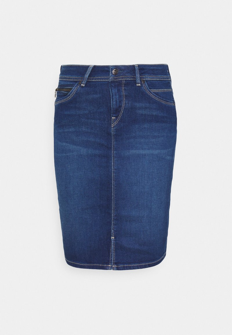 Pepe Jeans Taylor Bleistiftrock Denim Blue Denim Zalando De