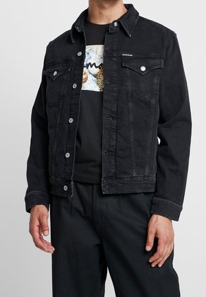 Giacca di jeans - black denim