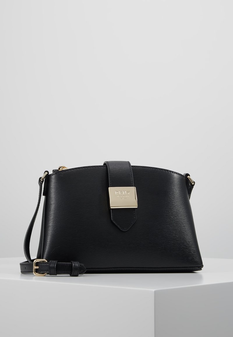 Dkny Vivian Crossbody Bag Black Gold Ermes