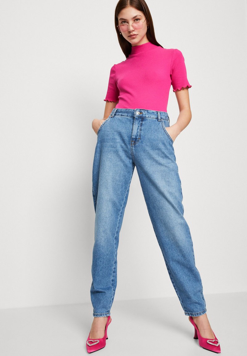 ONLY Women's Jeans Onlemily Stretch Life Hw S A Cro718 Noos, blue (medium blue denim ONLY Women's Jeans Onlemily Stretch Life Hw S A Cro718 Noos, blue (medium blue denim