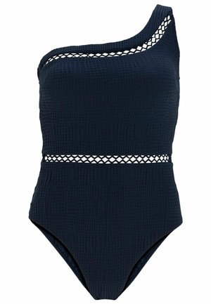 RIKRAK ONE SHOULDER   - Costume da bagno - navy