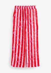 Next SET REGULAR FIT - Nachtwäsche Set - red pink bow stripe