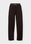 HYPERGLAM BARREL PANTS - Παντελόνι φόρμας - aurora coffee