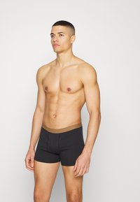 Pier One 5 PACK - Cuecas boxer - black/grey/light green