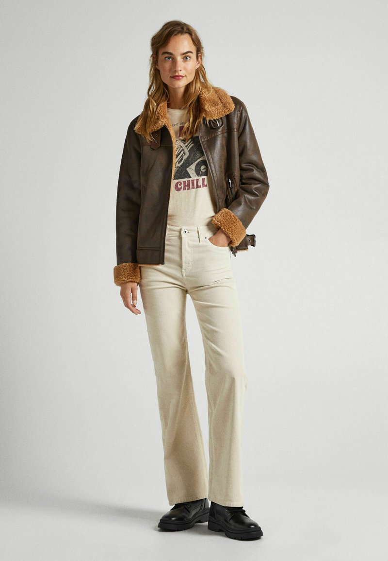 Pepe Jeans Broek wit