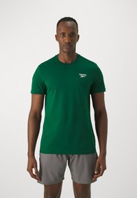 Reebok - IDENTITY SMALL LOGO TEE - T-Shirt basic - green Thumbnail-Bild 1