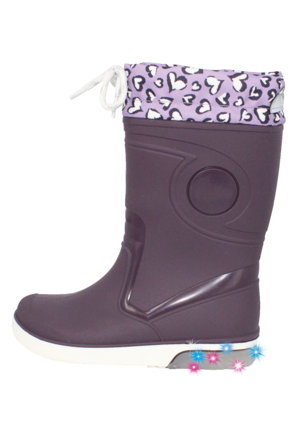 WARMFUTTER BLINKING VALENTINE – Gummistiefel – lila