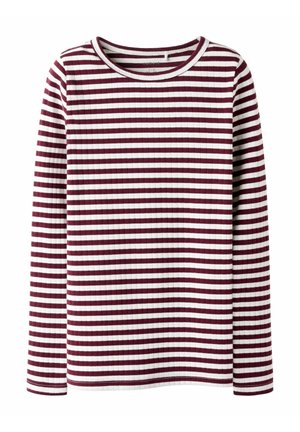 Name it T-shirt à manches longues - windsor wine