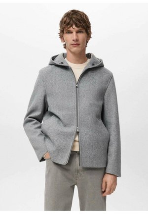 Chaqueta de entretiempo - mottled light grey