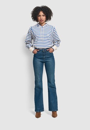 LE LOLI - Flared Jeans - bleu nuit