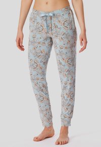 Schiesser LANG - Pyjamasbyxor - bluebird