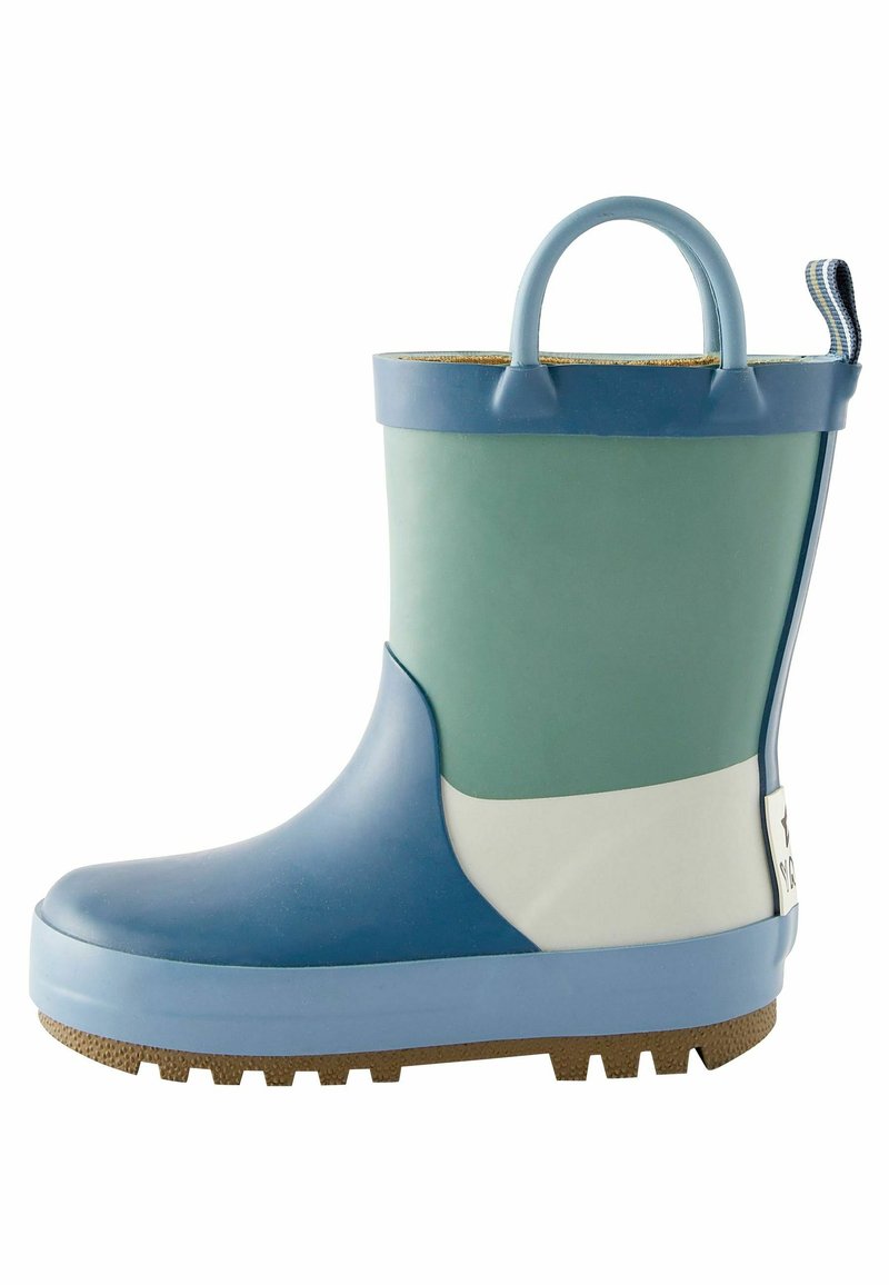 Next PANDA HANDLE - Bottes en caoutchouc - blue colourblock