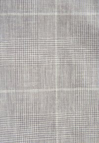 Next SLIM FIT LINEN CHECK - Puvunhousut - grey