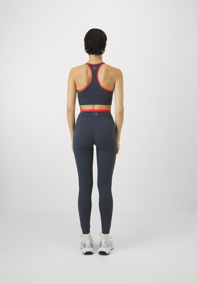 P.E Nation VITA LEGGING - Tights - marine blue/poppy red