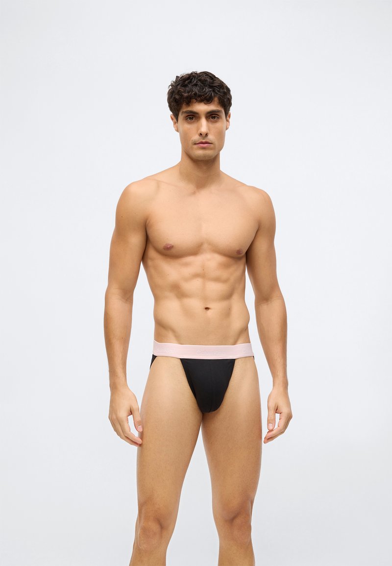 Jock Strap Gris Taille L – NEOFAN Réf B03 – Sous-vêtement Homme Microfibre