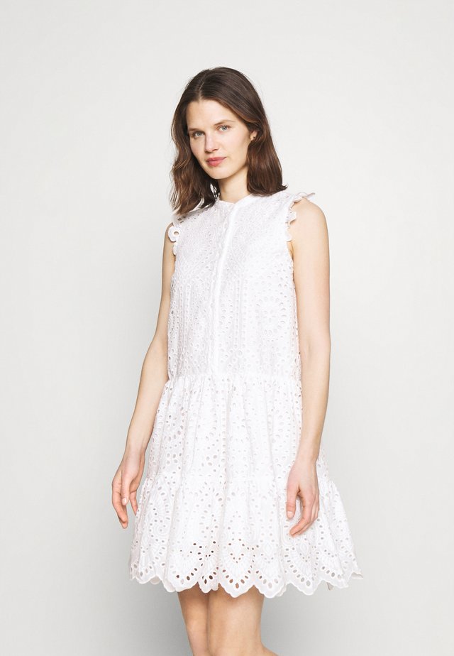 DRESS - Sukienka koszulowa - new white