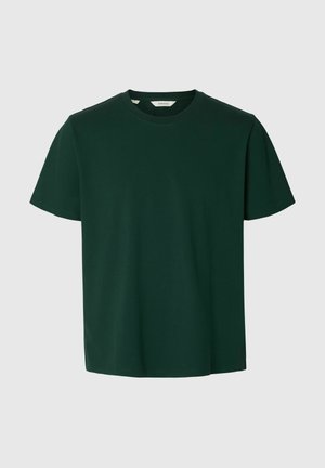 Selected, SLMATLAS SS O-NECK TEE NOOS - T-Shirt basic - pine grove