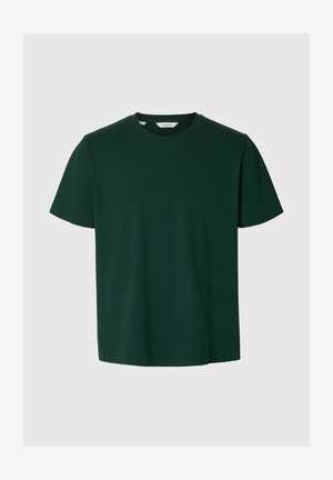 Selected, SLMATLAS SS O-NECK TEE NOOS - T-Shirt basic - pine grove