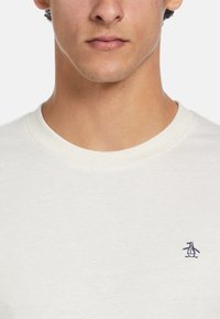 Original Penguin PIN POINT - T-shirt basic - birch jasper heather
