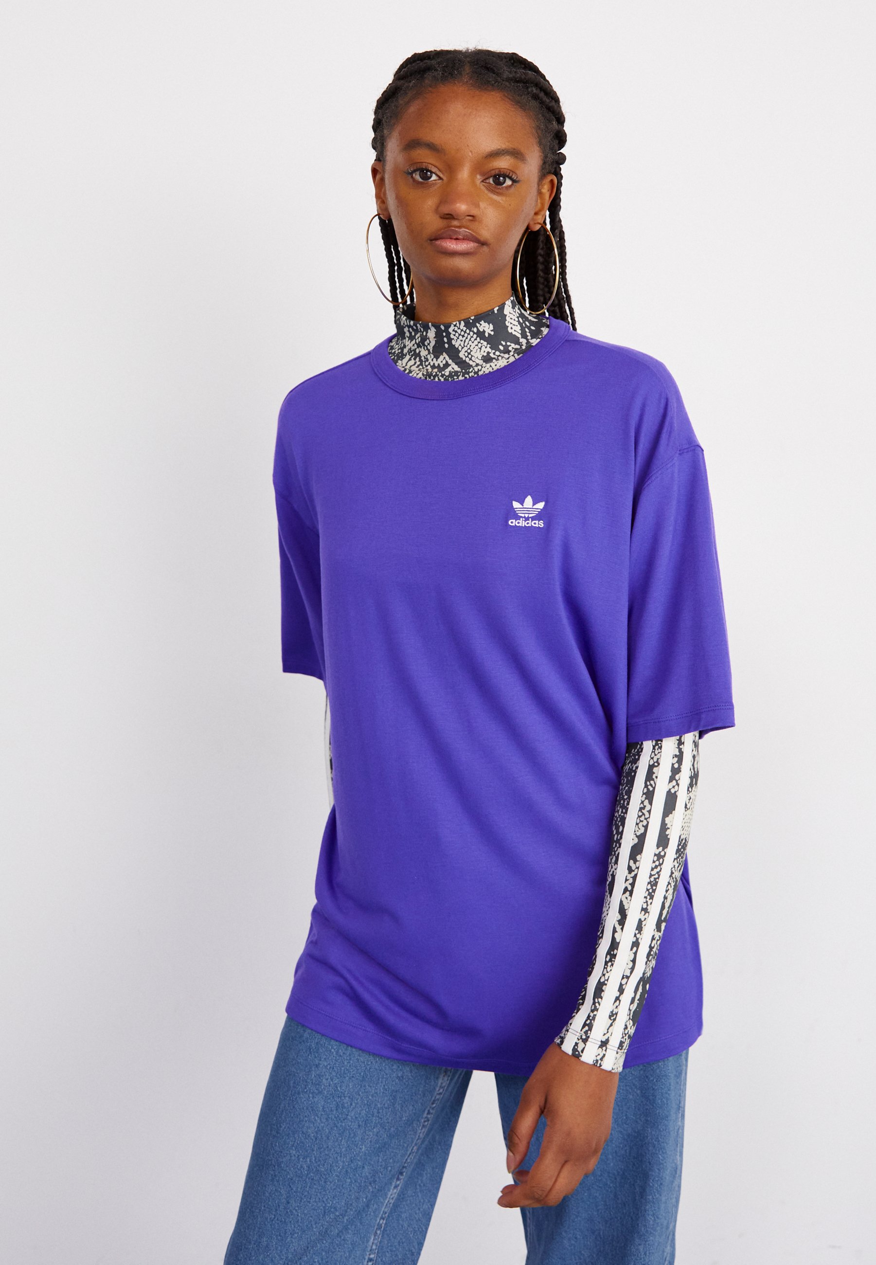 adidas originals women's trefoil tee