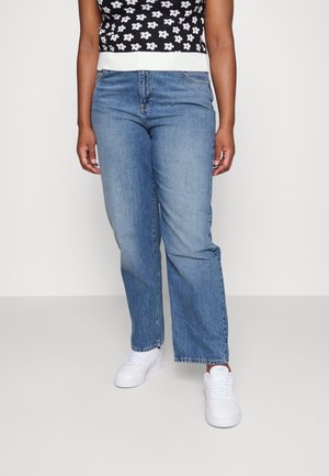 Straight leg jeans - blue denim