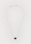 BOX STONE PENDANT - Smykke - gold-coloured/indigo