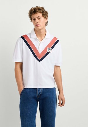 Pepe Jeans, PEPE JEANS PRINT T-SHIRT MALCOM - Polo - white