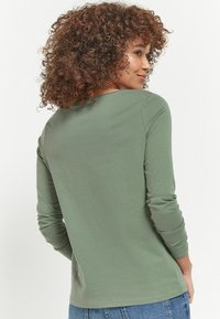 Next LONG SLEEVE STANDARD - Top dugih rukava - khaki green