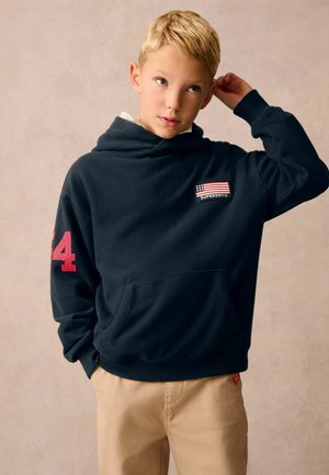 Superdry & Co ATHLETIC - Hættetrøje - navy
