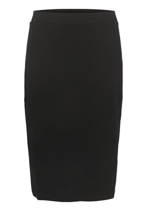 KAMADDIE - Pencil skirt - black deep