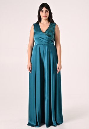 CURVY CON PAILLETTES - Tuta jumpsuit - green