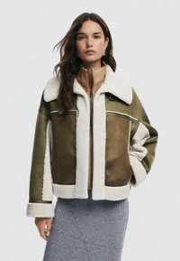 Desigual CHAQ EDIMBURGO  - Zimná bunda - olive green