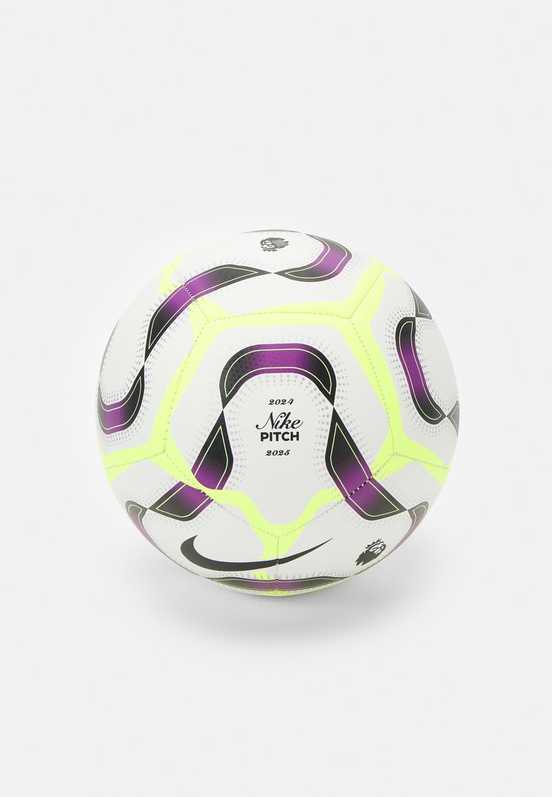 Nike Performance PITCH UNISEX - Futbols - white/bold berry/volt/black