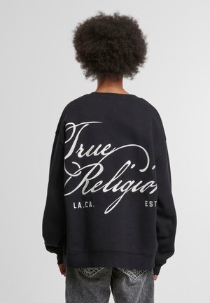 SCRIPT CREWNECK  - Sweatshirt - black