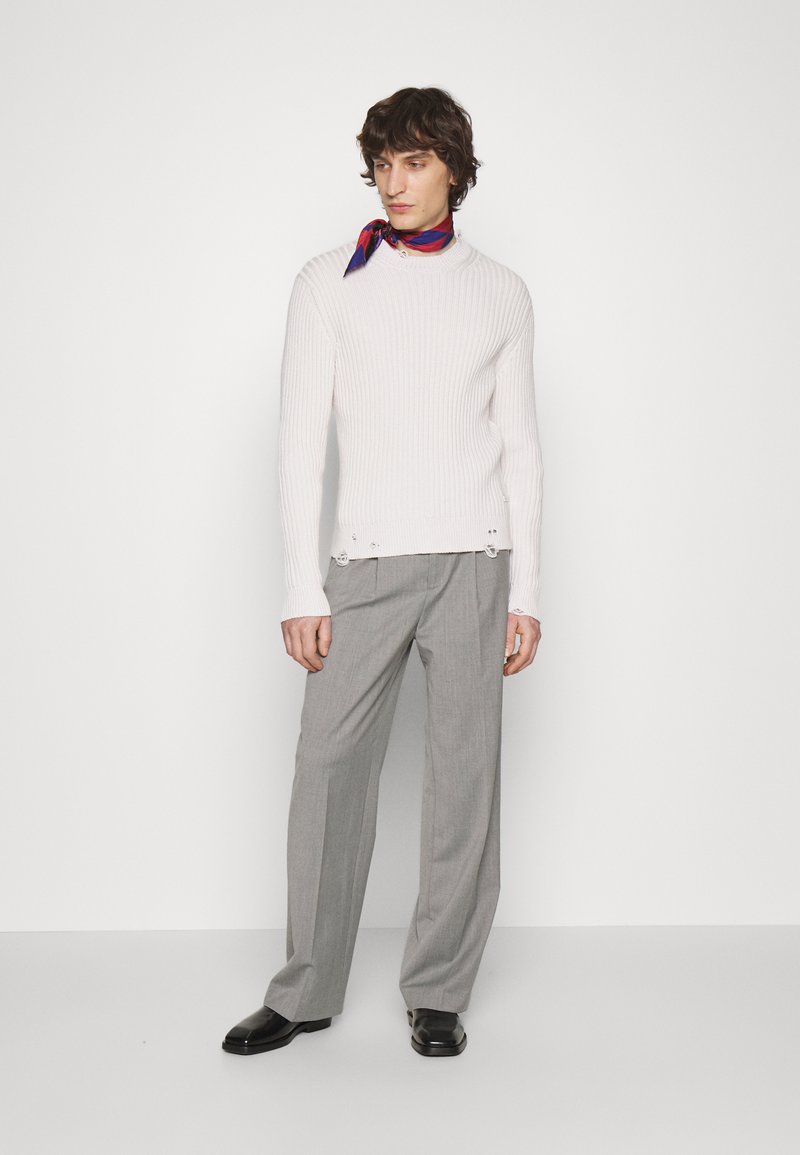 Herren T-shirts & Polos | Han Kjøbenhavn CREWNECK Strickpullover off white/offwhite - TE11300 Herren T-shirts & Polos | Han Kjøbenhavn CREWNECK Strickpullover off white/offwhite - TE11300