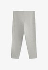 COMFORTLUX 40CM HIGH-RISE MARL CAPRI LEGGINGS - Legging (type pantalon) - grey melange