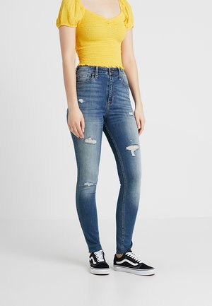Hollister Co. Jeans Skinny Fit - dark-blue denim