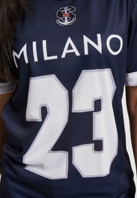 DEF MILANO SEAMEN FAN - T-shirts med print - navy