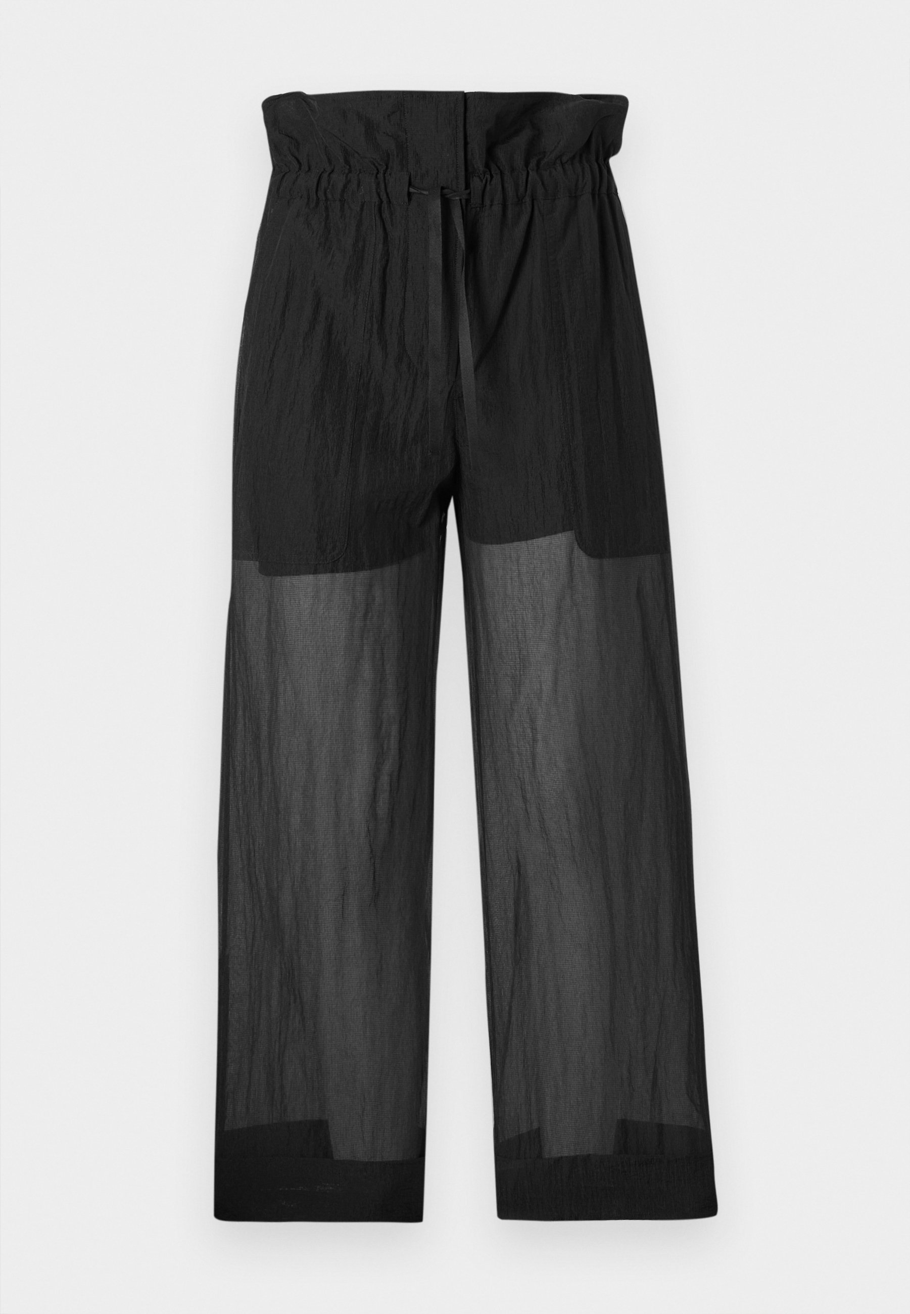 Pinko SOMEBODY PANTALONE RIPSTOP - Trousers - black