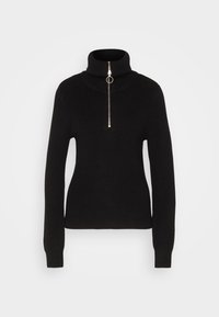 VIRIL HALF ZIPPER  - Jumper - black