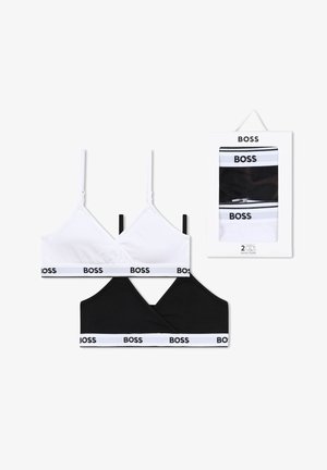BOSS Kidswear 2 PACK - Bustier - black,white