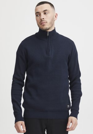 Solid Strickpullover - insignia blue