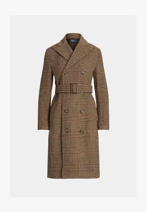 Polo Ralph Lauren PLAID WOOL TWILL TRENCH COAT - Palton clasic - brown/tan