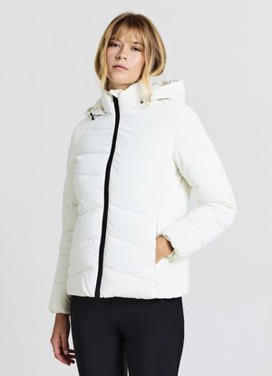 IMBOTTITO CON CAPPUCCIO - Winterjacke - bianco lana