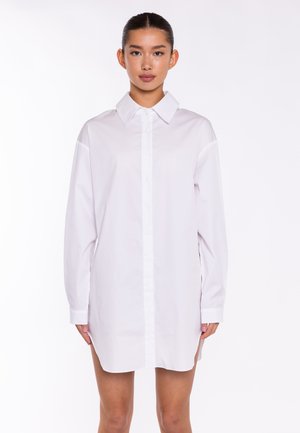 Skjortekjole - white